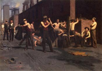 托馬斯 波洛尅 安舒茨 The Ironworker-s Noontime 托馬斯 波洛尅 安舒茨 The Ironworker-s Noontime